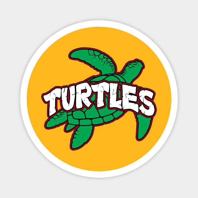 Turtles Magnet by Doc Multiverse Designs
